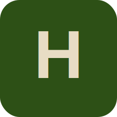 HeadcountHQ - Product Hunt launch logo and brand identity