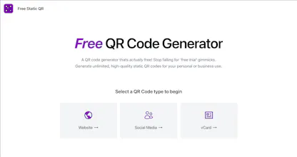 Free Static QR gallery image