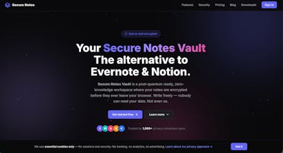 Secure Notes Vault gallery image