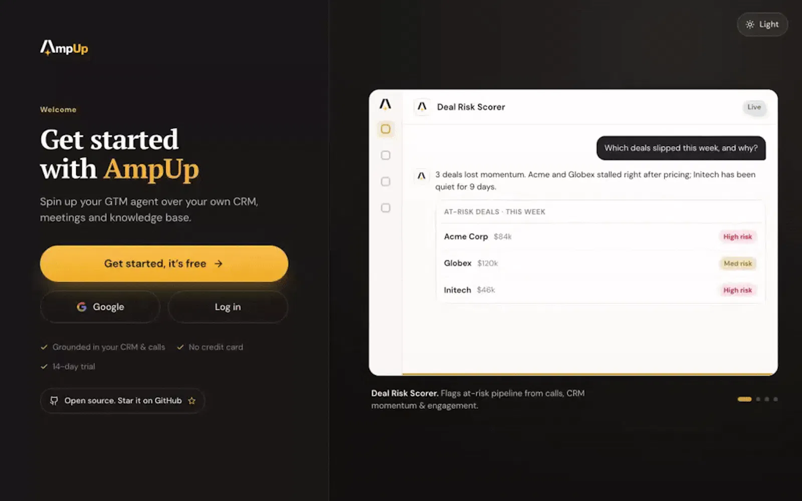 AmpUp screenshot 1 (video preview)