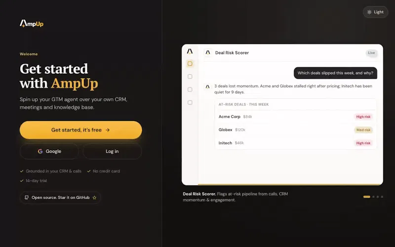 AmpUp screenshot 1 (video preview)