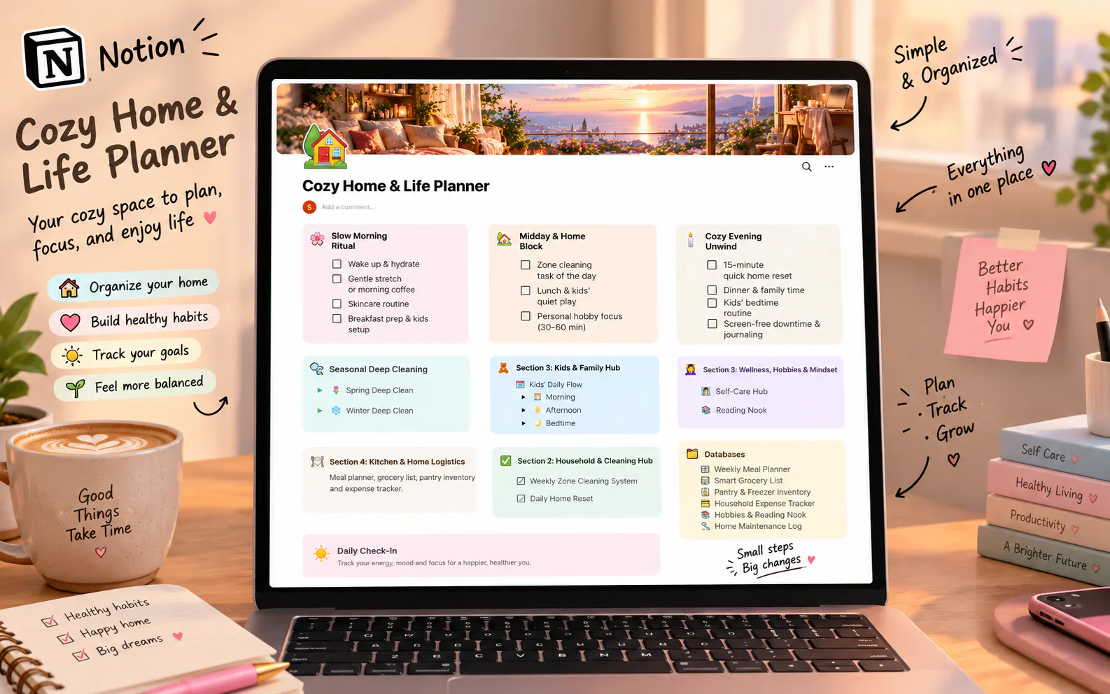 Cozy Home & Life Planner gallery image