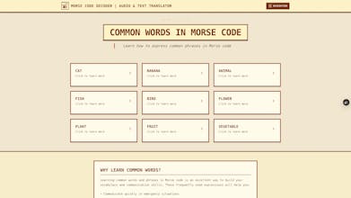 Morse Decoder gallery image