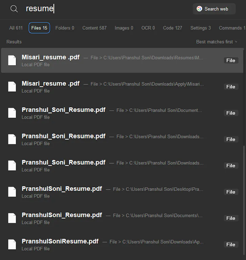 ProtonSearch screenshot 3