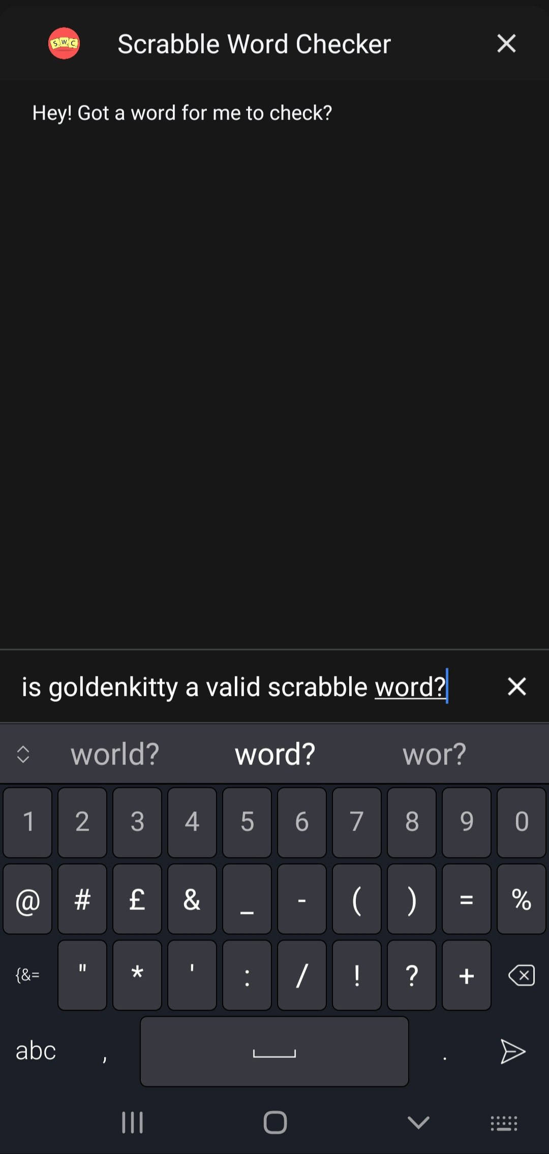 Scrabble Word Checker gallery image