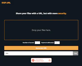 Disposable URL gallery image