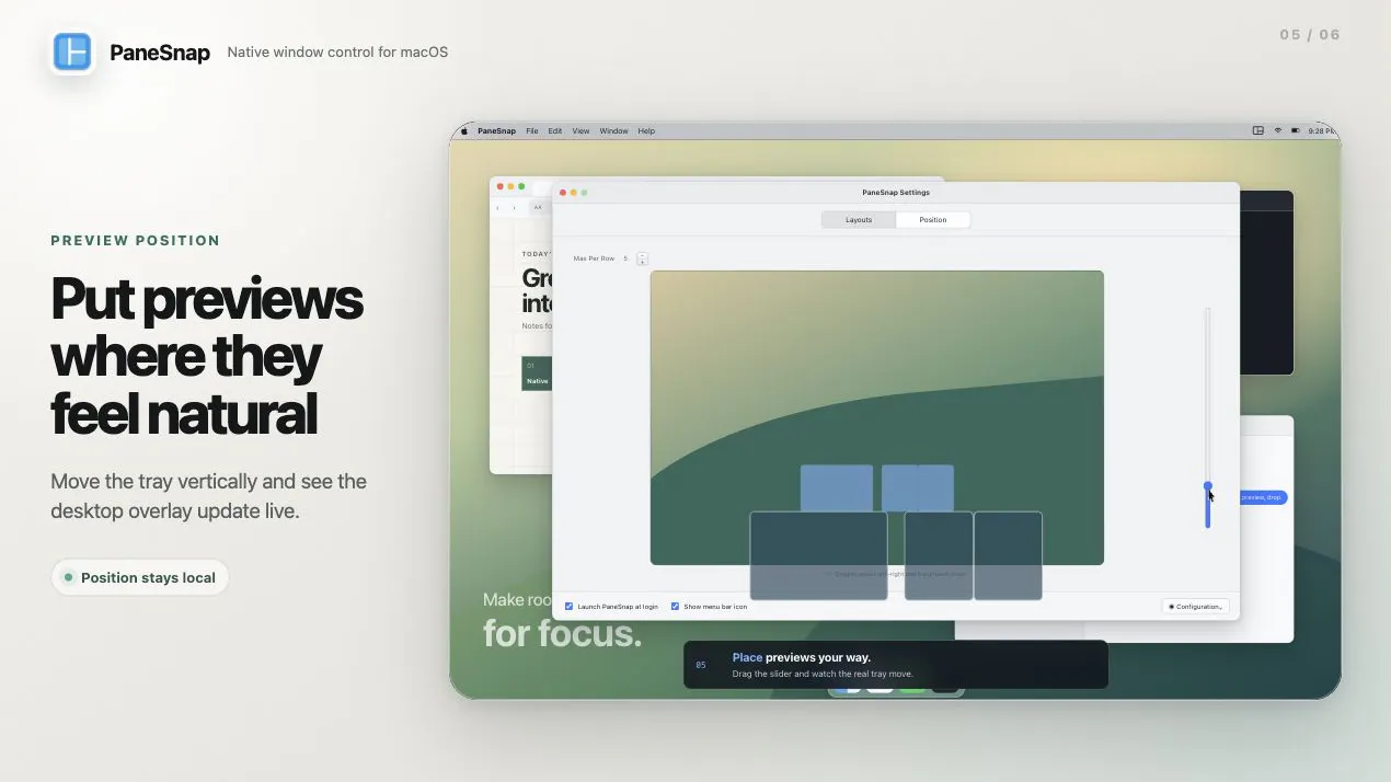 PaneSnap product