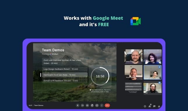 Google Meet için sözlü olarak media 4
