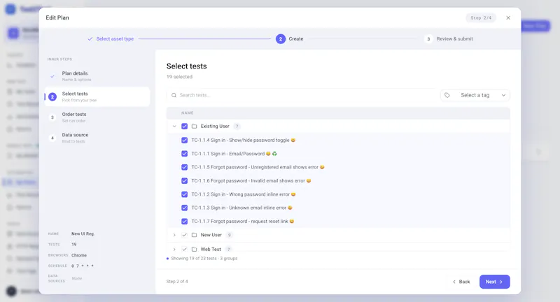 Text2Test | 0 → Test Suite in Minutes screenshot 4