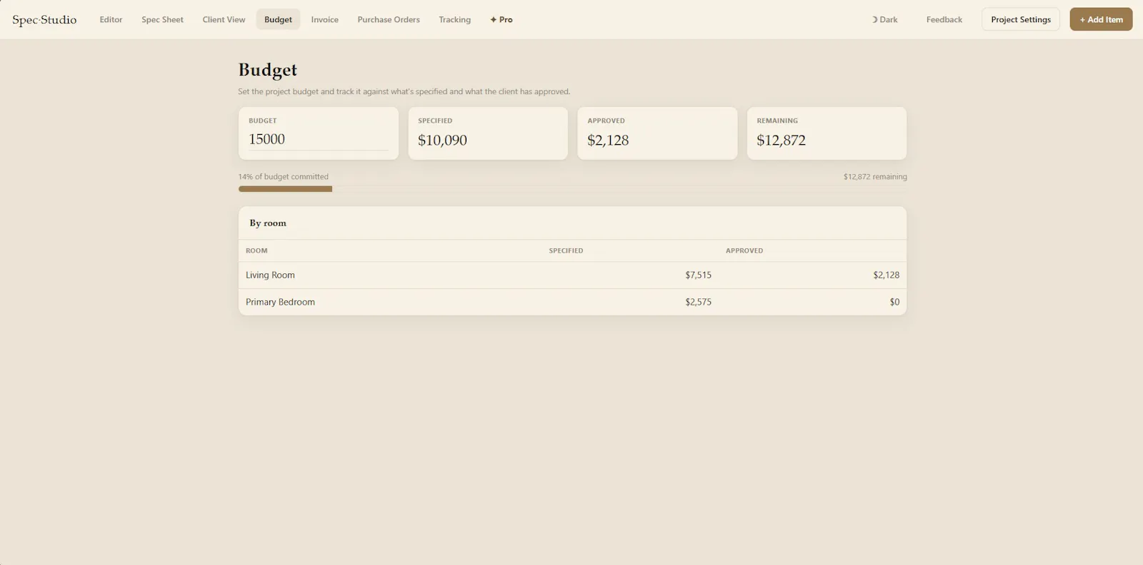 Spec·Studio screenshot 3