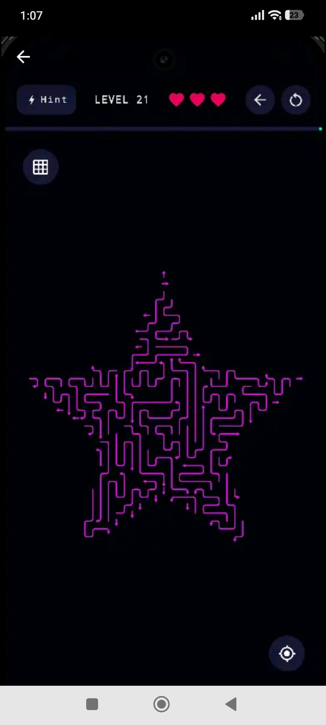 Arrows Neon Puzzle Game gallery image