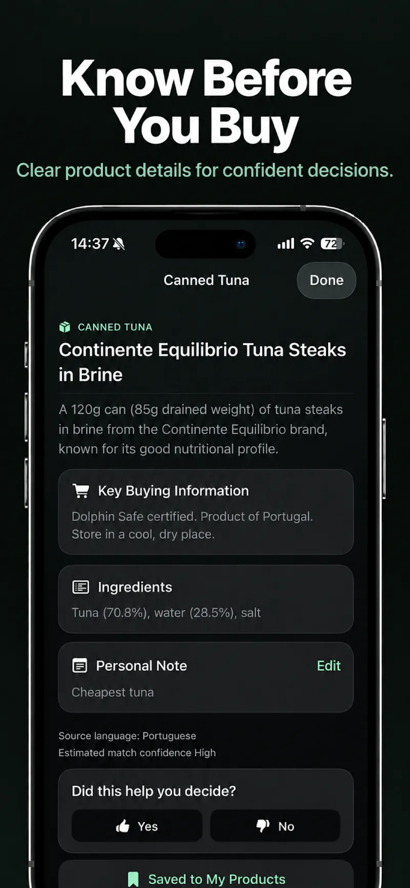 PLens screenshot 2