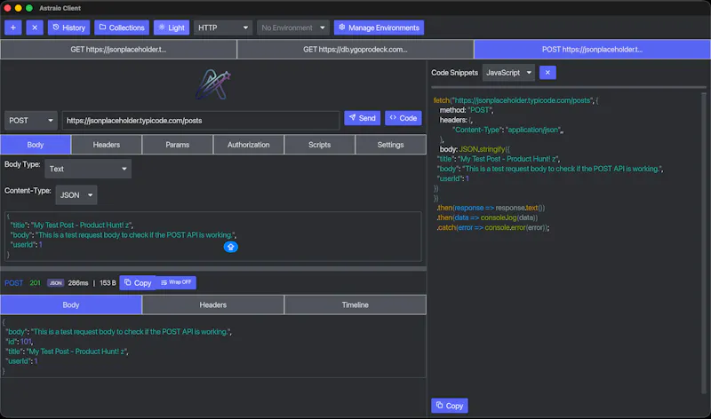 Astraio Client screenshot 3