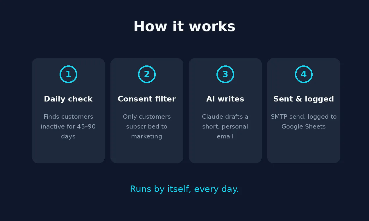 AI Winback for Shopify gallery image