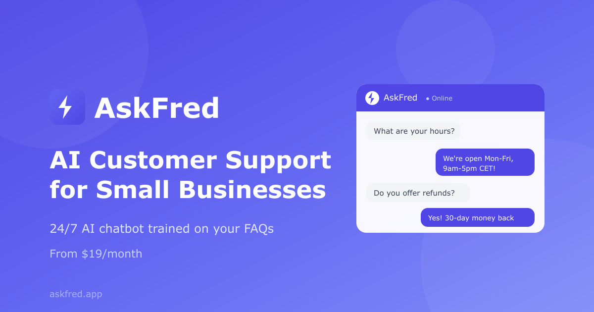 AskFred gallery image