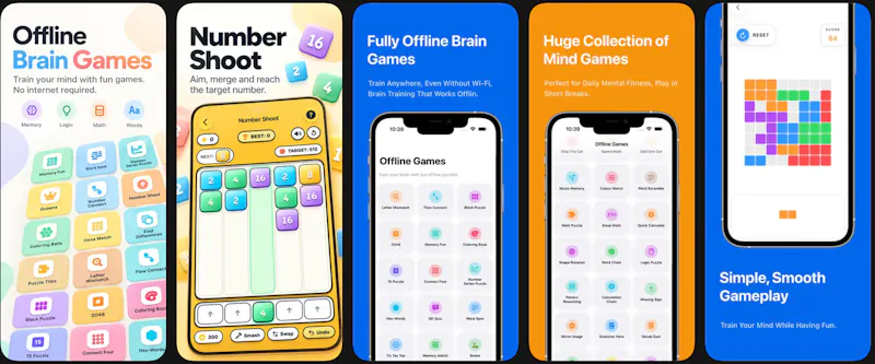 Offline Games : Brain Training screenshot 1