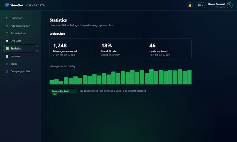WelcoChat screenshot 3