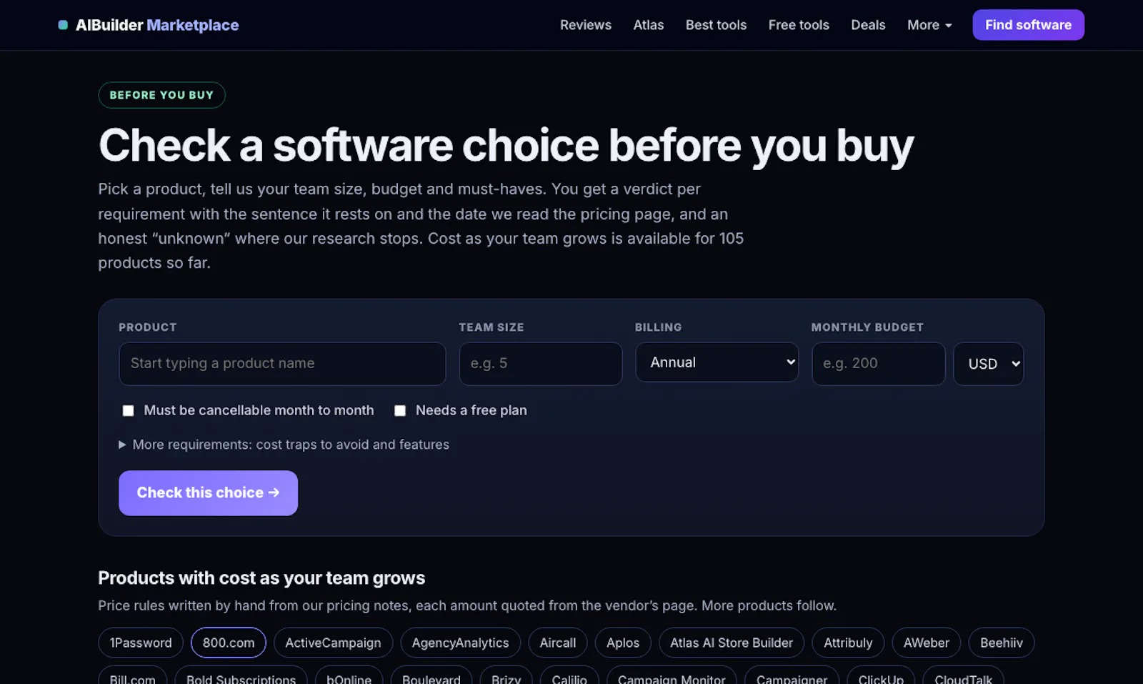 AIBuilder Marketplace MCP screenshot 3