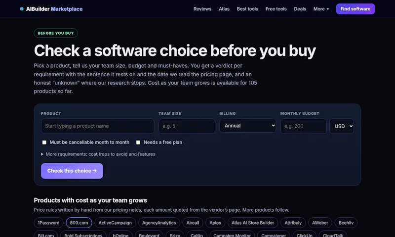 AIBuilder Marketplace MCP screenshot 3