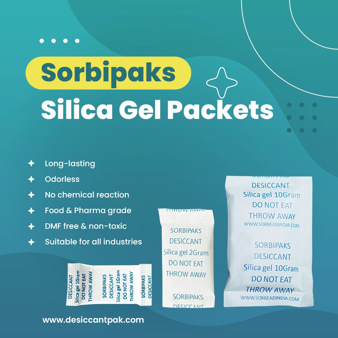 Sorbipaks Kieselgelpakete - Vorteile von Trockenmittel -Kiesel -Gel -Beutel Medien 2