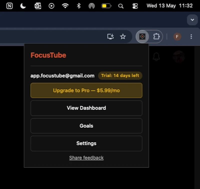 FocusTube screenshot 9