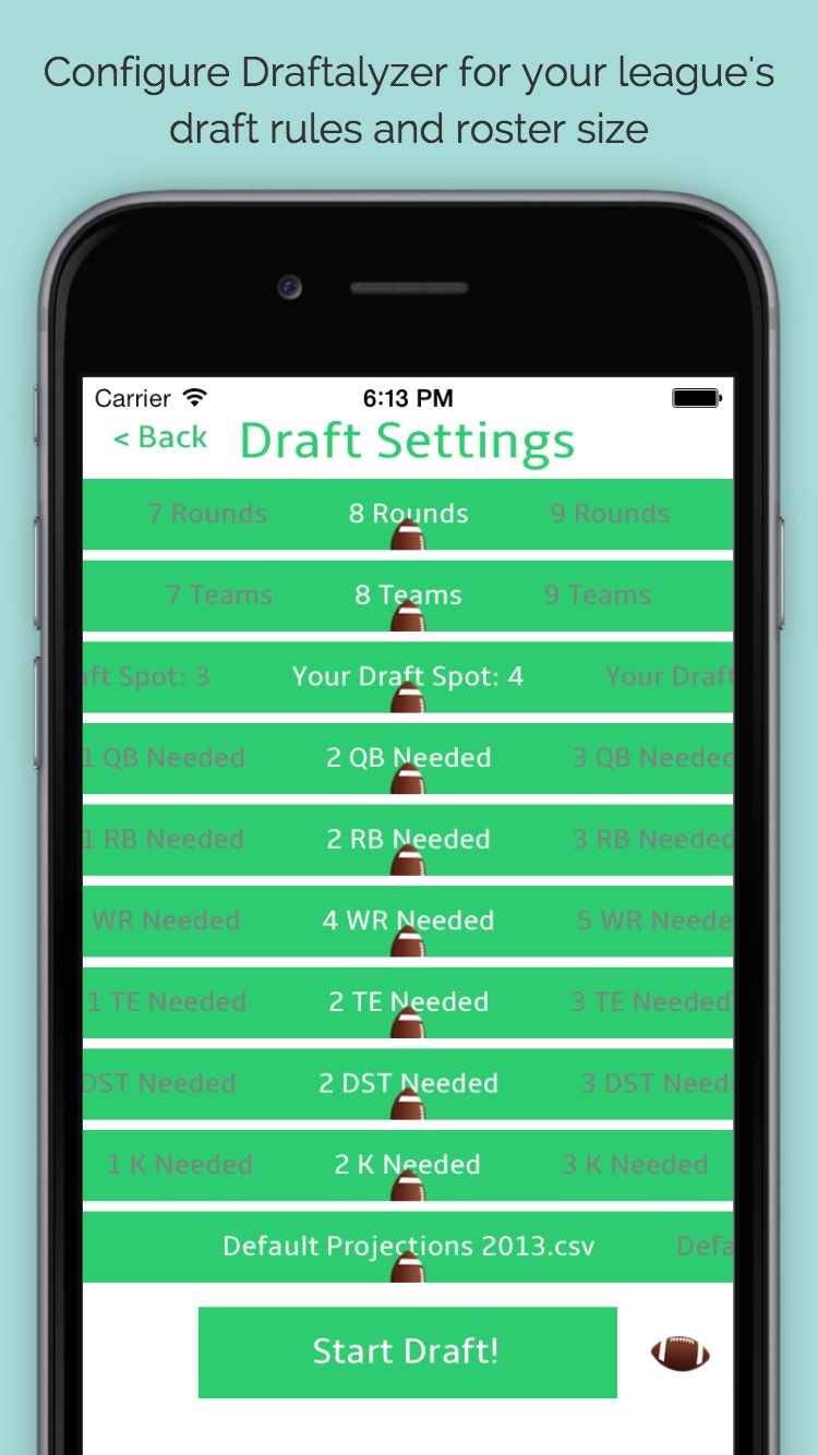 Draftalyzer gallery image