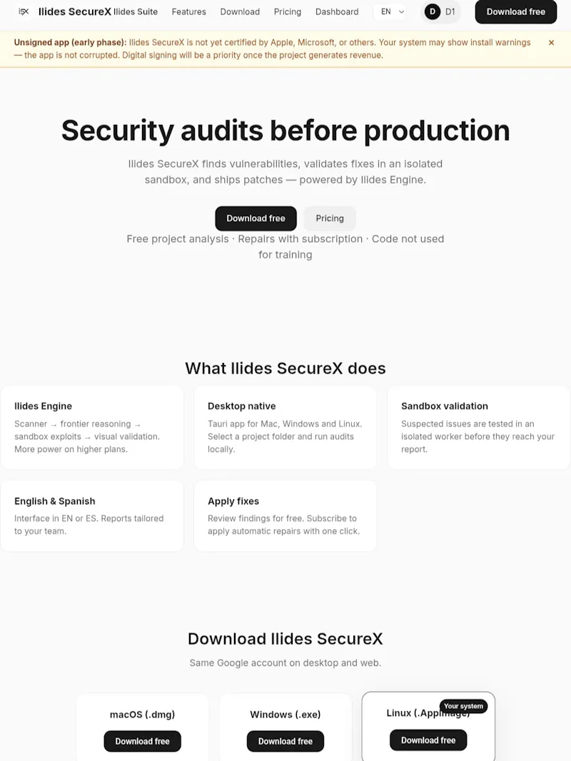 Ilides Suite screenshot 2