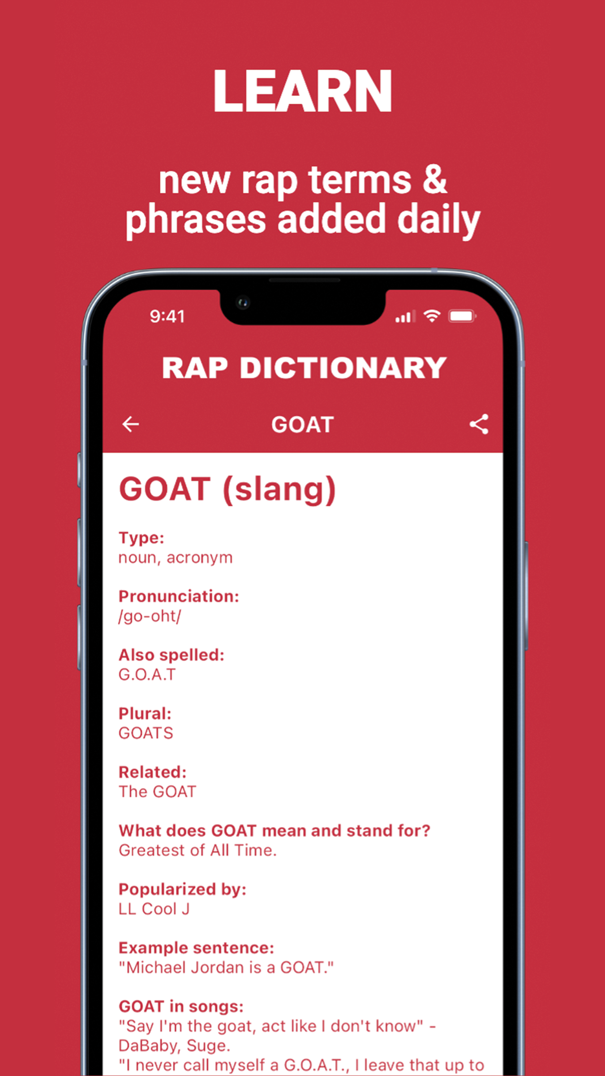 Rap -Wörterbuch media 2