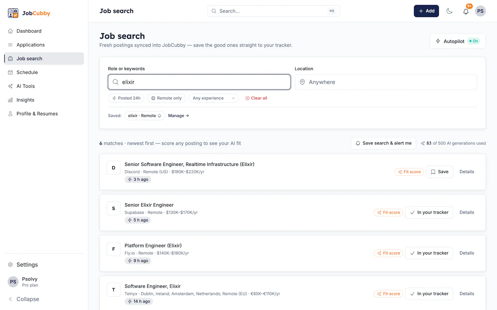 JobCubby screenshot 4