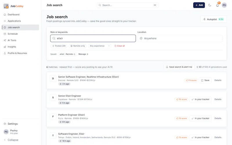 JobCubby screenshot 4