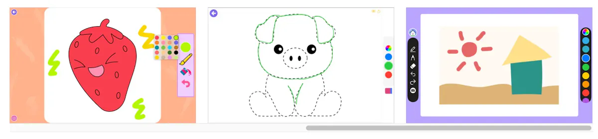 Kids Coloring Drawing Book App