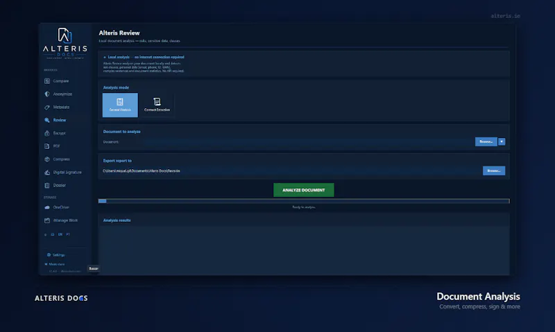 Alteris Docs screenshot 1