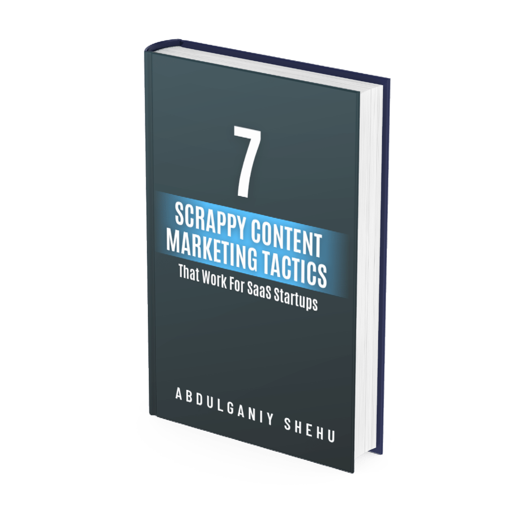 SAAS STARPUP Content Marketing Playbook