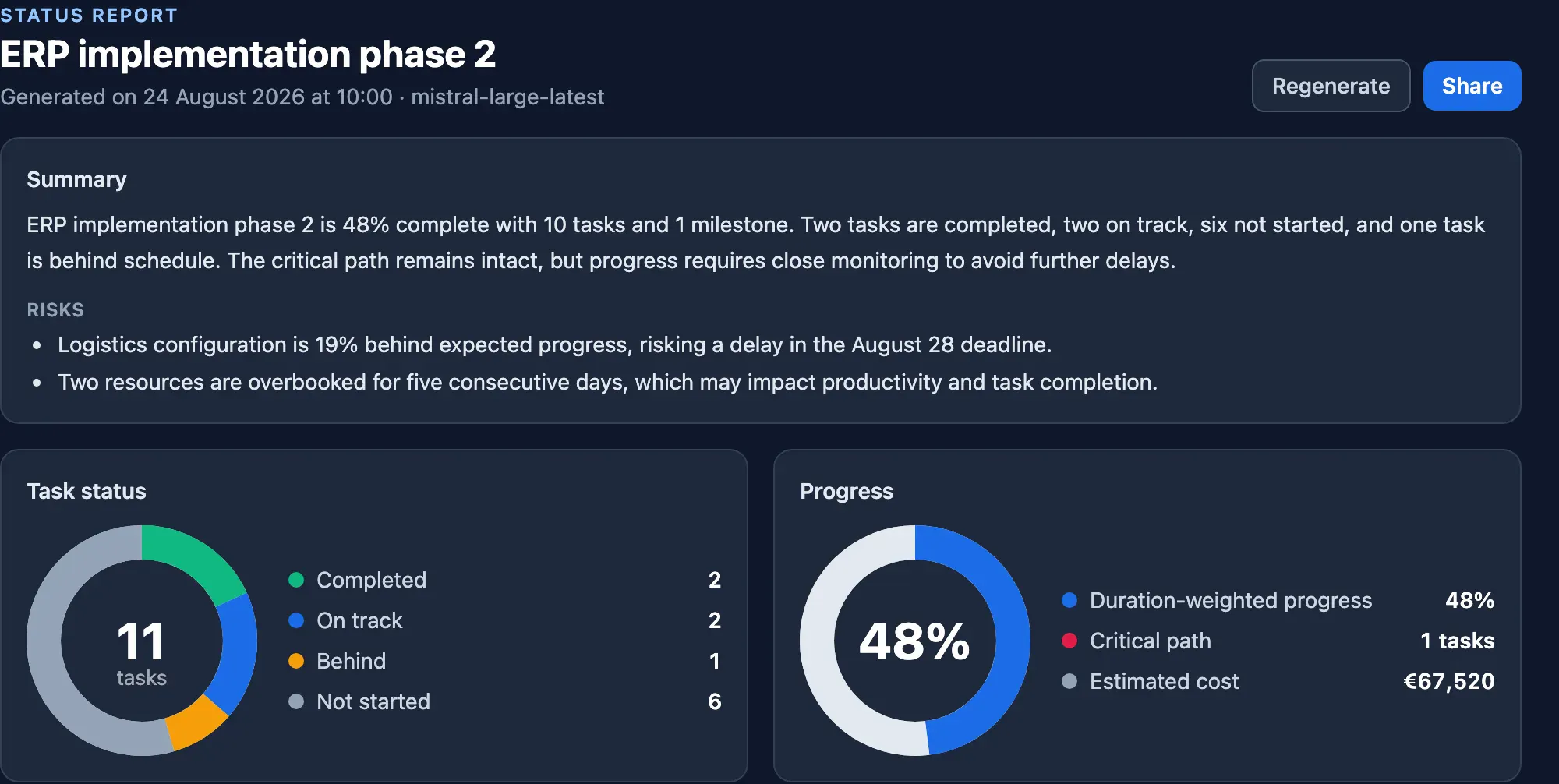 Plandeck screenshot