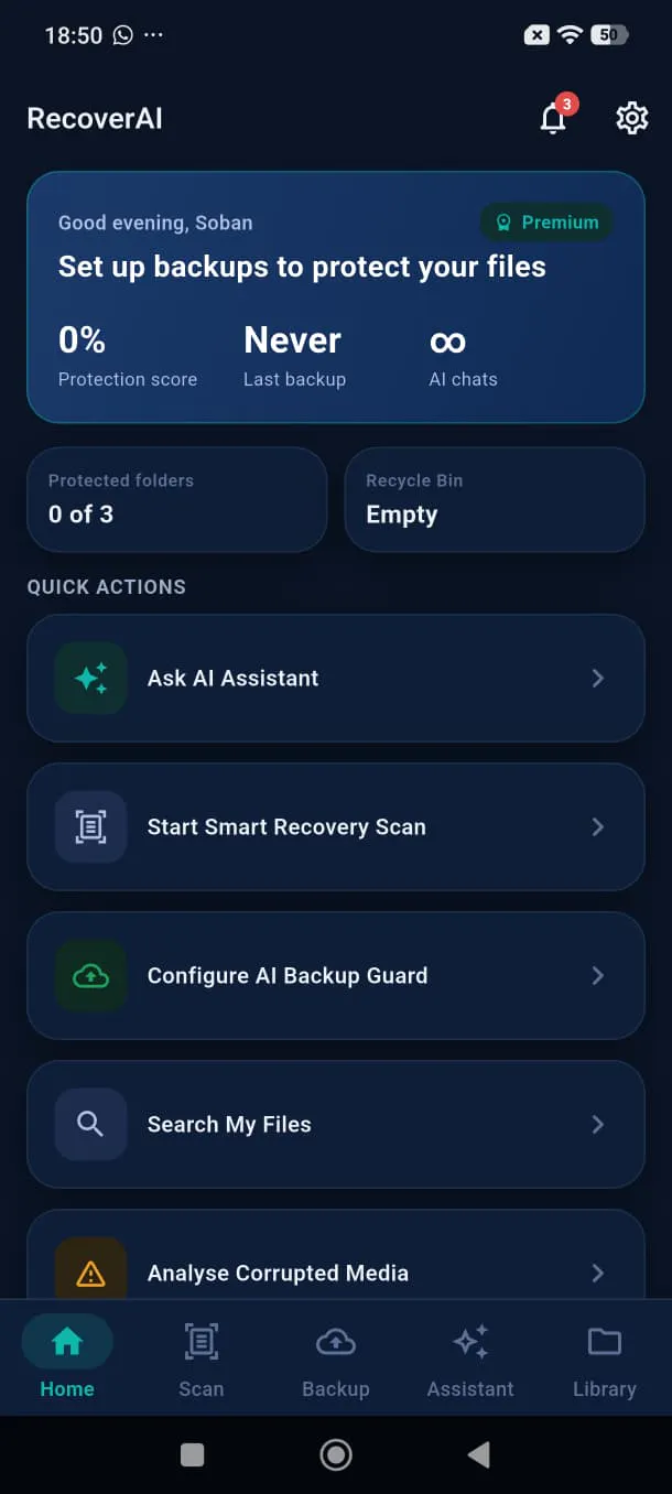 RecoverAI – Photo & File Recovery gallery image