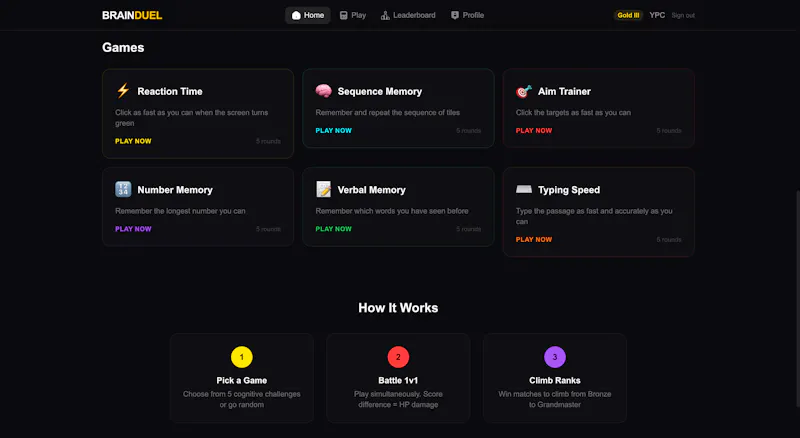 BrainDuel screenshot 1