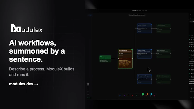 ModuleX screenshot 1 (video preview)