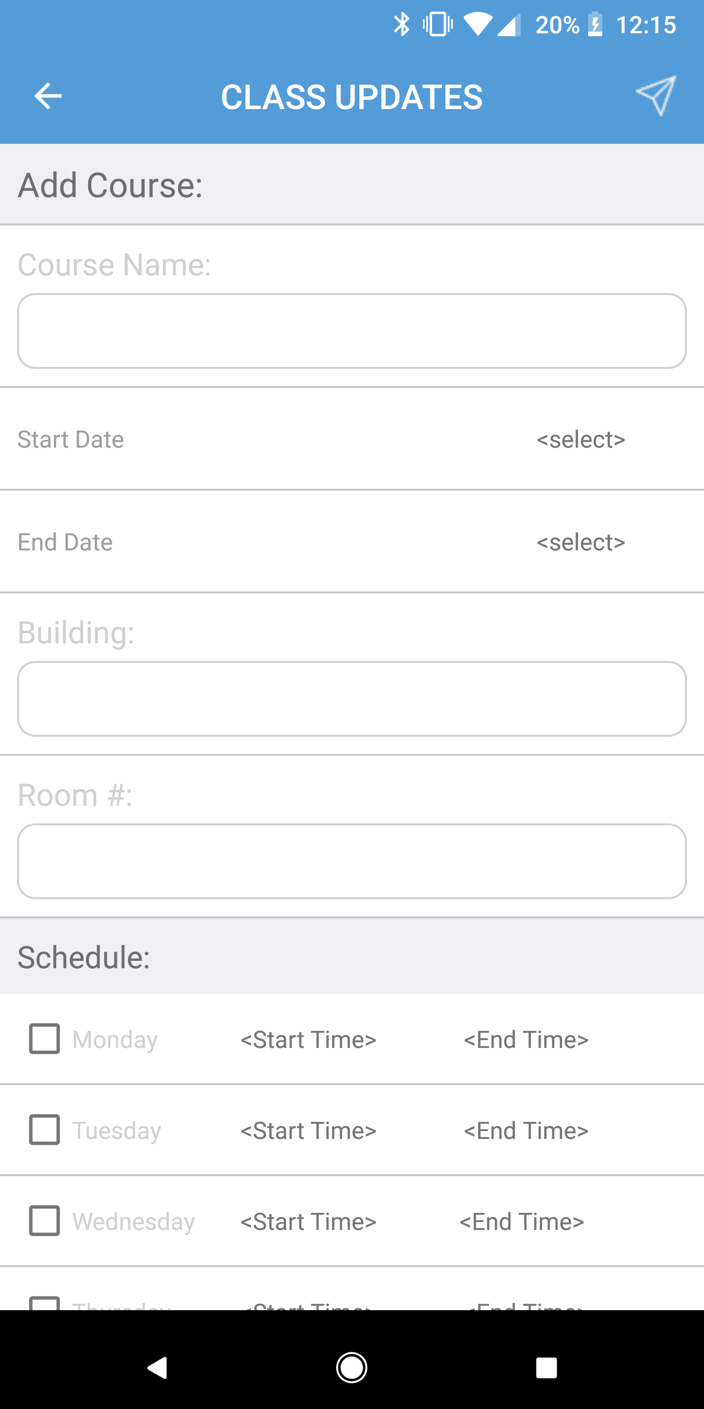 Class Updates gallery image