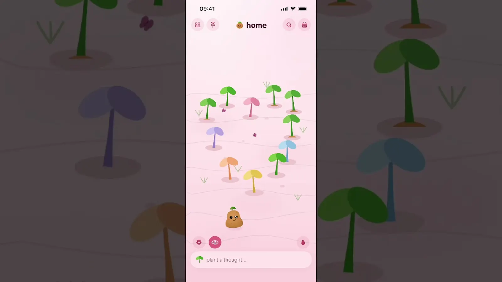 spudnote: calm notes screenshot 1 (video preview)