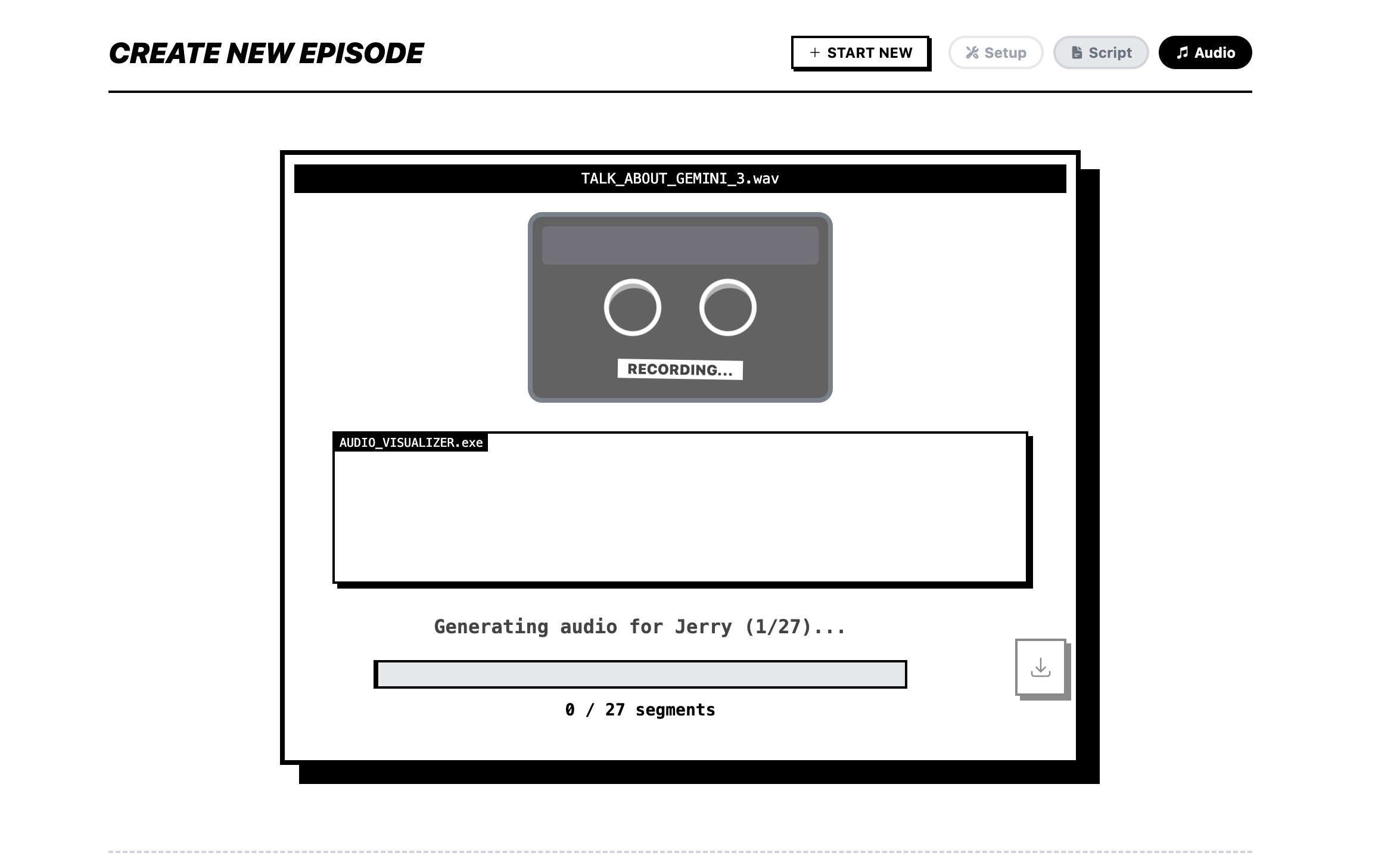 AI Podcast Generator gallery image