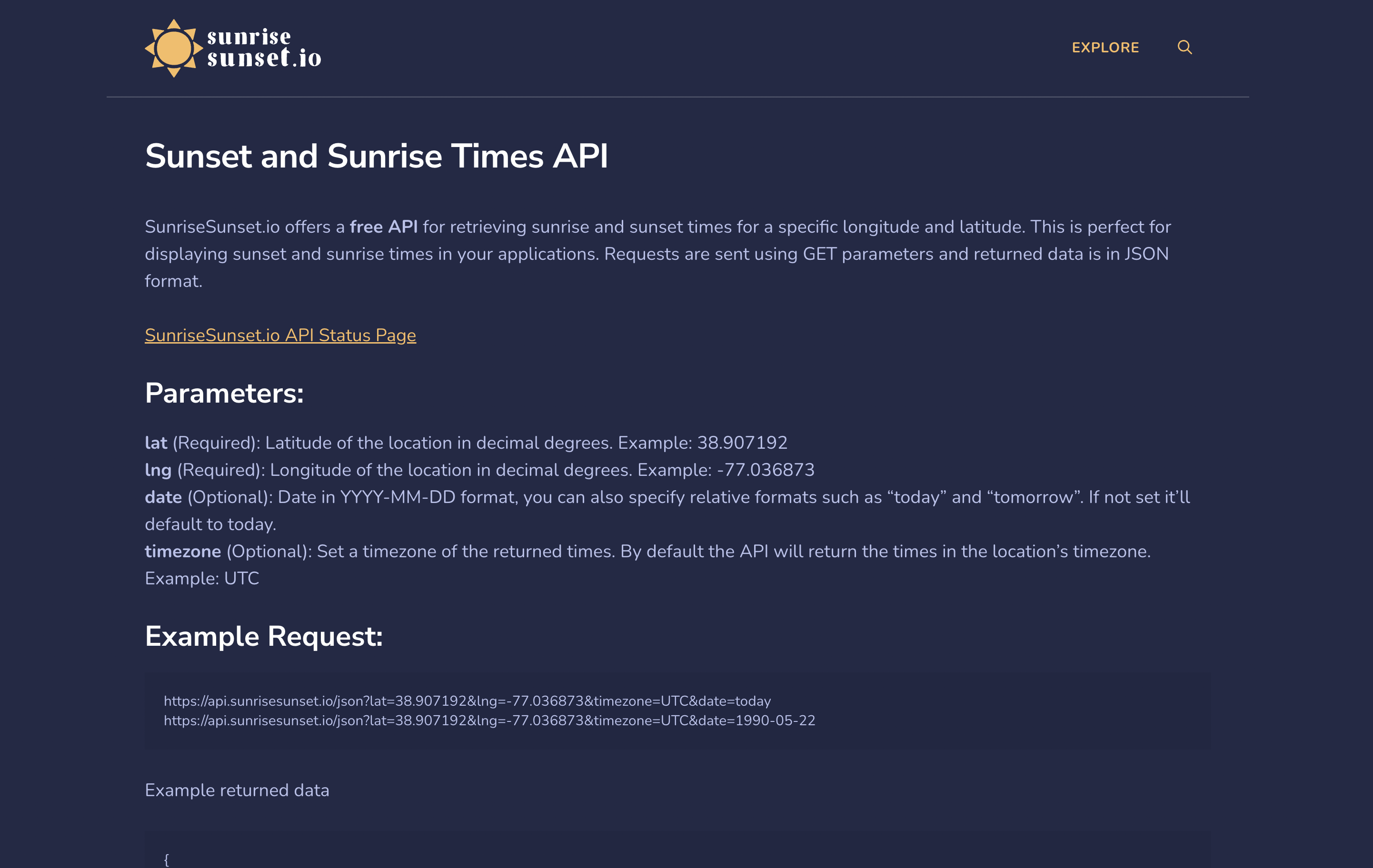 SunriseSunset.io media 3