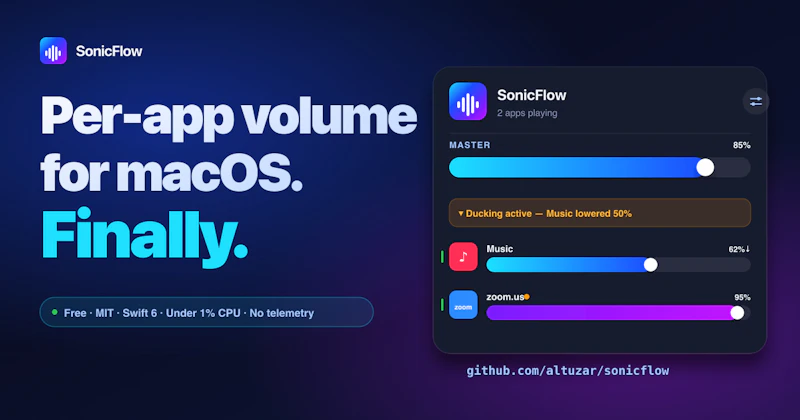 SonicFlow Mac App screenshot 2