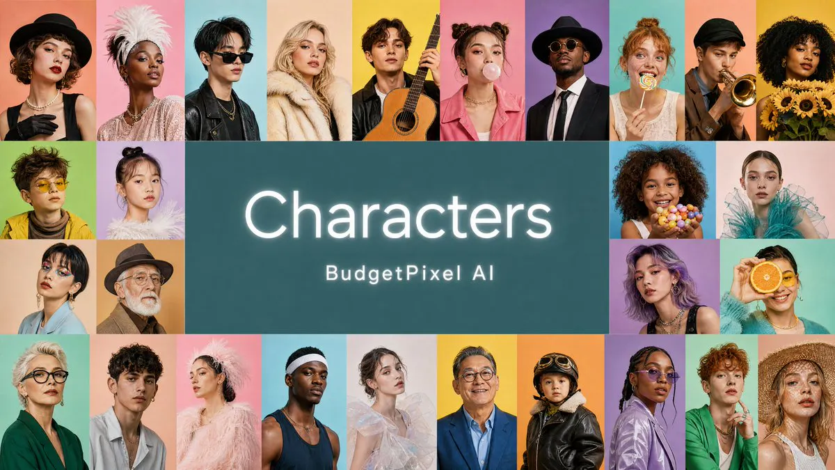 BudgetPixel AI Characters gallery image