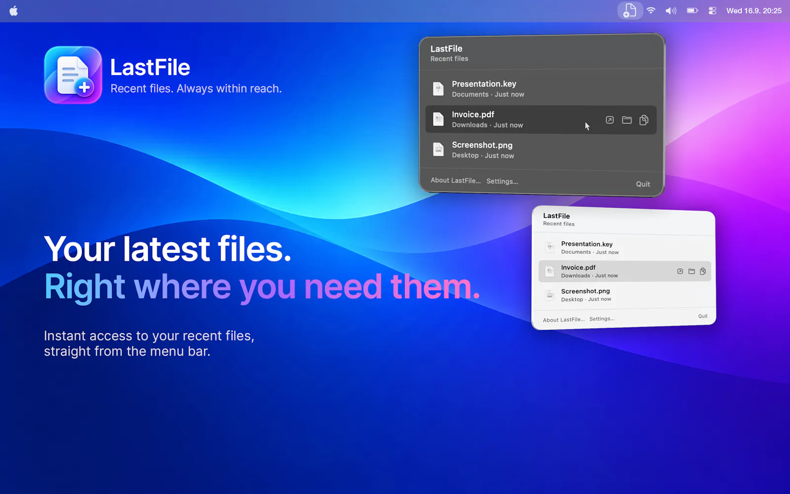LastFile screenshot 1