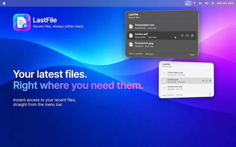 LastFile screenshot 1