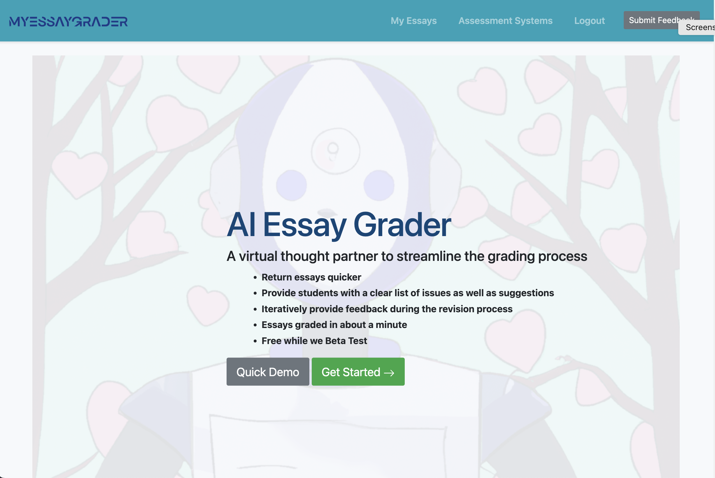 MyEssayGrader.ai - A tool that uses AI to help teachers to grade student essays medya 2