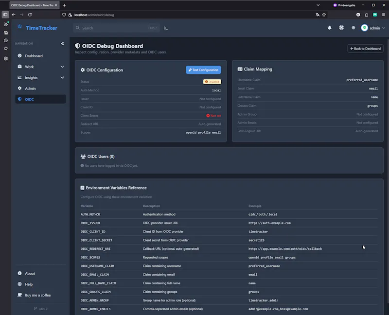 TimeTracker screenshot 7