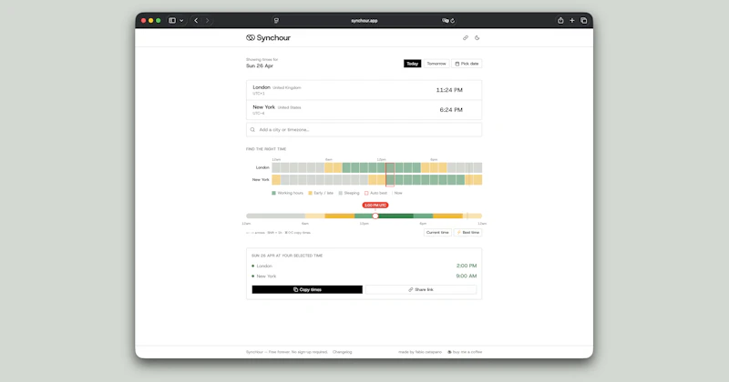 SyncHour screenshot 3