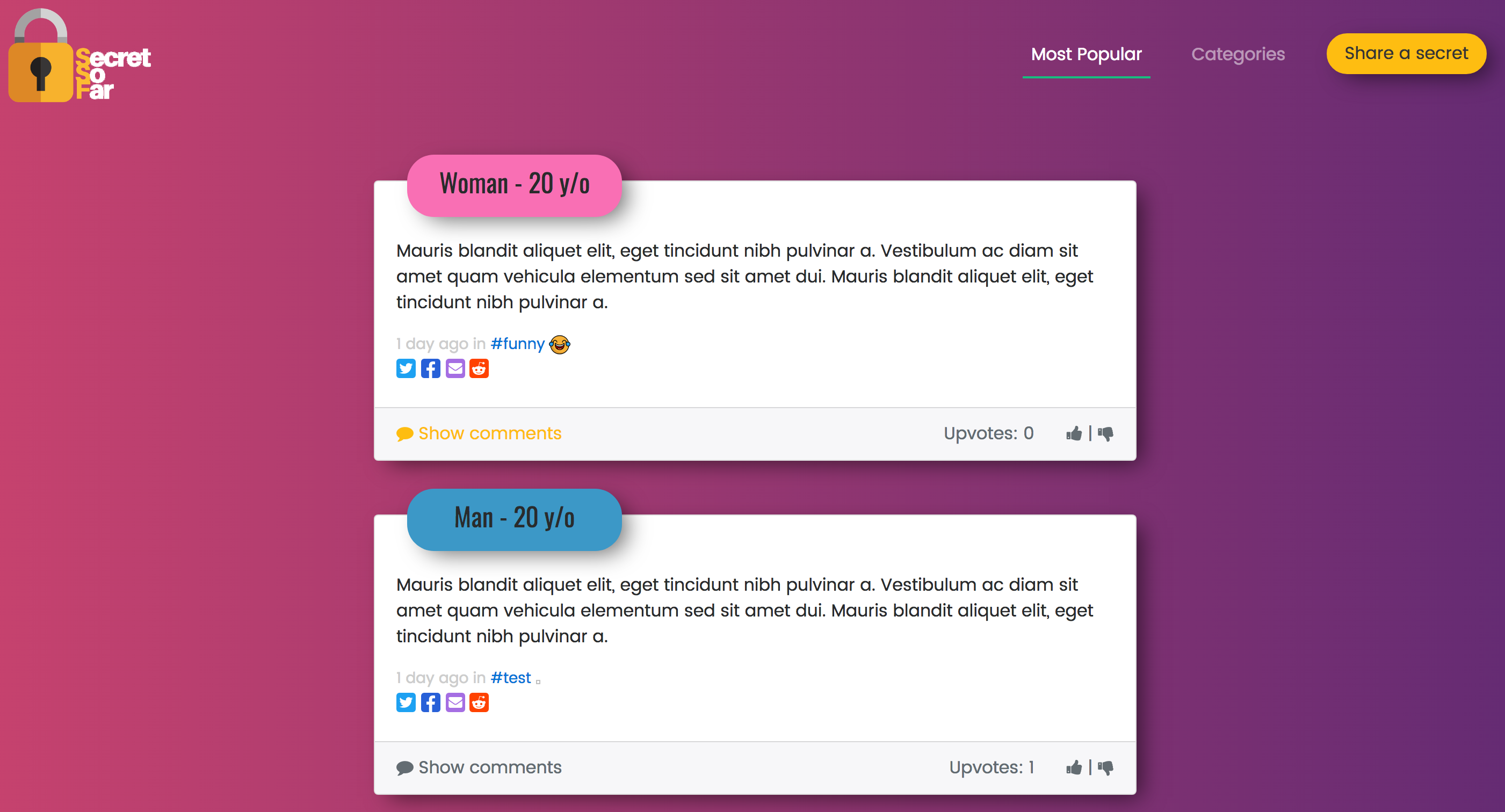 Secret So Far gallery image