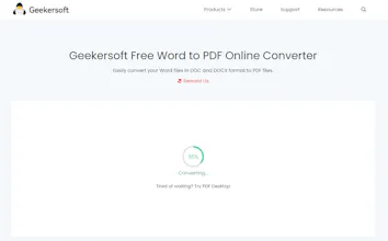 Geekersoft Free Word to PDF Online gallery image